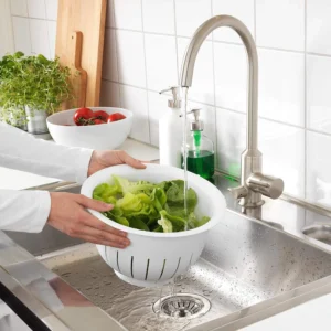 آبکش ایکیا مدل VISPAD | رنگ سفید | قطر ۲۷ سانتیمتر
